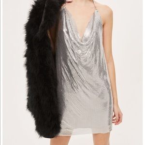 Topshop chain mail dress